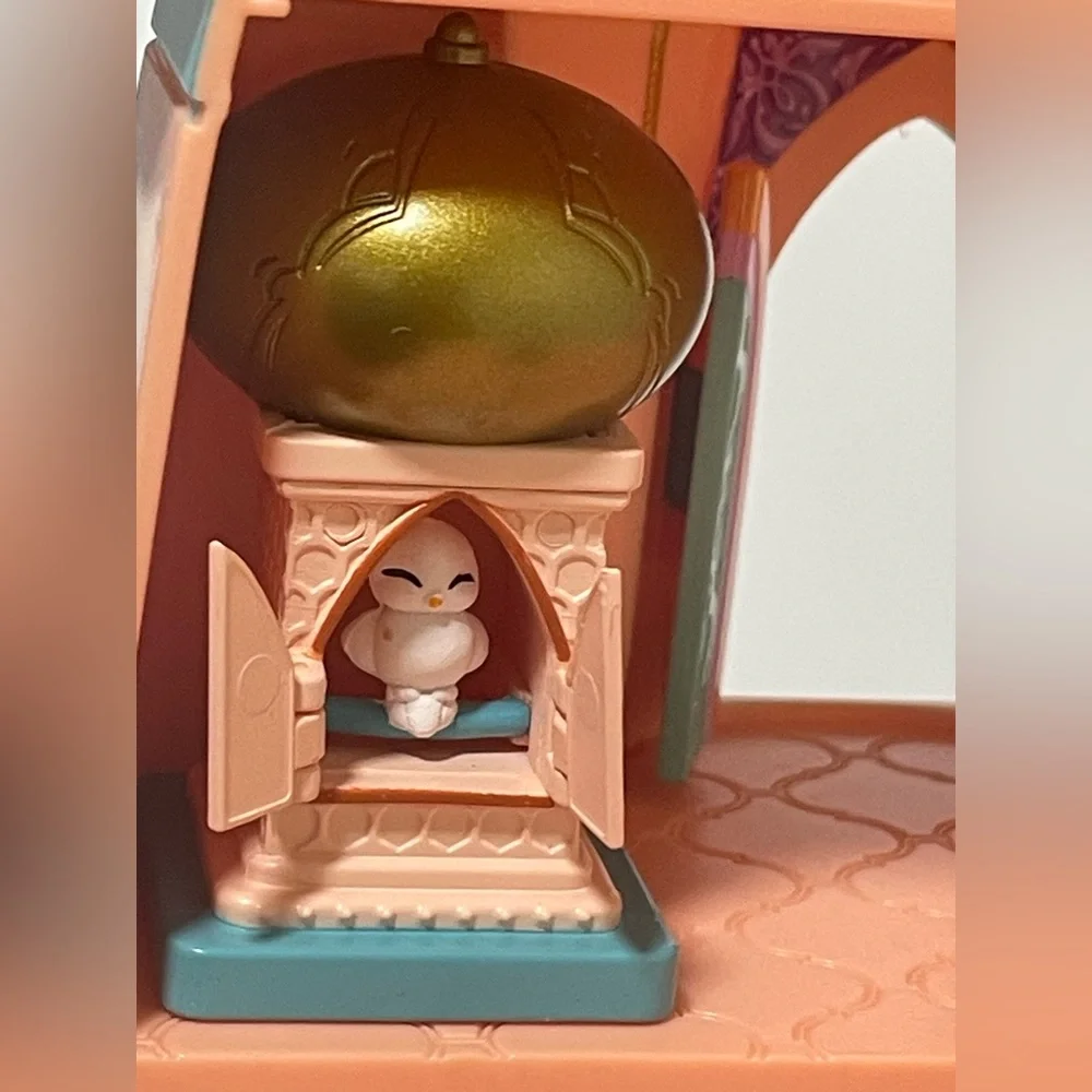 Disney Aladdin Jasmine Palace Mini Doll Playset Agrabah‎ Castle Carry Along Bag